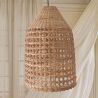 Rattan-Deckenlampe - Pendelleuchte im Boho-Bali-Design - Fai image 7