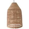 Rattan-Deckenlampe - Pendelleuchte im Boho-Bali-Design - Fai image 7