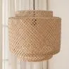Deckenlampe aus Bambus - Boho-Bali-Design-Pendelleuchte - Hya image 7
