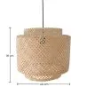 Deckenlampe aus Bambus - Boho-Bali-Design-Pendelleuchte - Hya image 7