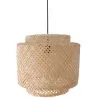 Deckenlampe aus Bambus - Boho-Bali-Design-Pendelleuchte - Hya image 7