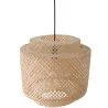 Deckenlampe aus Bambus - Boho-Bali-Design-Pendelleuchte - Hya image 7