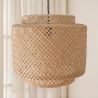 Deckenlampe aus Bambus - Boho-Bali-Design-Pendelleuchte - Hya image 7