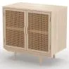 Naturholz-Sideboard - Boho-Bali-Design - 2 Türen - Treys image 7