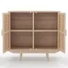 Naturholz-Sideboard - Boho-Bali-Design - 2 Türen - Treys image 7
