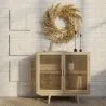Naturholz-Sideboard - Boho-Bali-Design - 2 Türen - Treys image 7