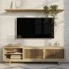 TV-Konsole aus Naturholz - Boho-Bali-Design - Treys image 7