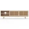 TV-Konsole aus Naturholz - Boho-Bali-Design - Treys image 7