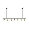 Hängelampe – Schiene mit 7 einstellbaren goldfarbenen Spots – 140 cm image 7
