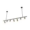 Hängelampe – Schiene mit 7 einstellbaren goldfarbenen Spots – 140 cm image 7