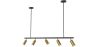 Hängeleuchte – Schiene mit 5 einstellbaren goldfarbenen Spots – 110 cm image 7