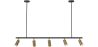 Hängeleuchte – Schiene mit 5 einstellbaren goldfarbenen Spots – 110 cm image 7
