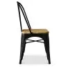 Esszimmerstuhl - Industriedesign - Holz & Stahl - Stylix image 7