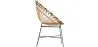  Runder Outdoor-Sessel aus synthetischem Rattan - Boho-Bali-Design - Elsa image 7
