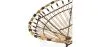  Runder Outdoor-Sessel aus synthetischem Rattan - Boho-Bali-Design - Elsa image 7