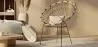  Runder Outdoor-Sessel aus synthetischem Rattan - Boho-Bali-Design - Elsa image 7