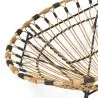  Runder Outdoor-Sessel aus synthetischem Rattan - Boho-Bali-Design - Elsa image 7
