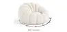 Gepolsterter Sitzsack-Sessel - Weißer Bouclé - Rubi image 7
