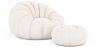 Gepolsterter Sitzsack-Sessel - Weißer Bouclé - Rubi image 7