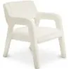 Gepolsterter Esszimmerstuhl - Weißer Bouclé - Colette image 7