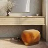Pouf - Samt und Metall - Luxe image 7