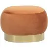 Pouf - Samt und Metall - Luxe image 7