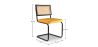 Pack Esstisch aus Holz im Industriedesign (220cm) & 8 Rattan-Esszimmerstühle mit Samtpolsterung - Puila image 7