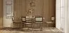 Pack Industrial Design Esstisch 150cm & 6 Rattan-Esszimmerstühle - Bastral image 7