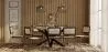Packung Esstisch aus Holz im Industriedesign (200cm) & 8 Rattan-Esszimmerstühle - Bastral image 7