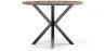 Runder Esstisch - Industrial Style - Holz und Metall - Bayron image 7