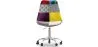 Drehbarer Bürostuhl - Patchwork-Polsterung - Ray  image 7