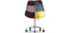 Drehbarer Bürostuhl - Patchwork-Polsterung - Ray  image 7