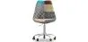 Drehbarer Bürostuhl - Patchwork-Polsterung - Patty image 7