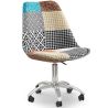  Drehbarer Bürostuhl - Patchwork-Polsterung - Patty image 7