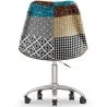  Drehbarer Bürostuhl - Patchwork-Polsterung - Patty image 7
