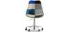  Drehbarer Bürostuhl - Patchwork-Polsterung - Pixi image 7