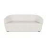 Gebogener 2-Sitzer-Bouclé-Stoffsofa - Bold image 7