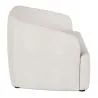 Gebogener 2-Sitzer-Bouclé-Stoffsofa - Bold image 7