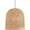 Rattan-Deckenlampe - Boho Bali Design Pendelleuchte - 30cm- Rava image 7