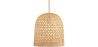 Rattan-Deckenlampe - Boho Bali Design Pendelleuchte - 30cm- Rava image 7