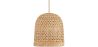 Rattan-Deckenlampe - Boho Bali Design Pendelleuchte - 50cm - Rava image 7
