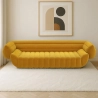 Samtbezogenes Sofa - 3/4 Sitze - Caden image 7