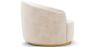 Sessel mit gebogenem Design - Bezug aus Samt - Herina image 7
