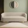 3/4-Sitzer-Sofa mit Samtbezug - Herina image 7