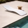 Pool-Liegestuhl-Design - Mattweiß - Hero image 7