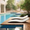 Pool-Liegestuhl-Design - Mattweiß - Hero image 7