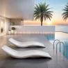 Pool-Liegestuhl-Design - Mattweiß - Hero image 7