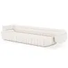 Bouclé-Stoff bezogenes Sofa - 4/5 Sitze - Caden image 7