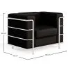 Design-Sessel - Bezogen mit veganem Leder - Lecur image 7
