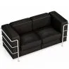 2-Sitzer Sofa - Bezug aus veganem Leder - Lecur image 7